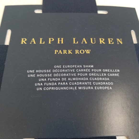 Ralph Lauren Park Row Elysia Euro Sham Cream New - Picture 3 of 9